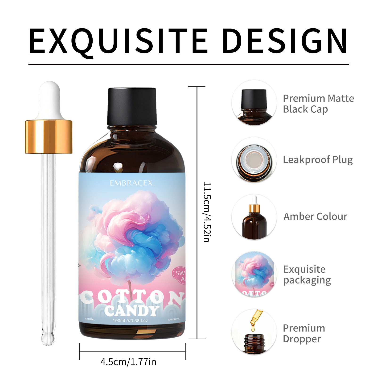 100ml Cotton Candy Fragrance O - đánh giá và giá Perfume Fragrance Oil