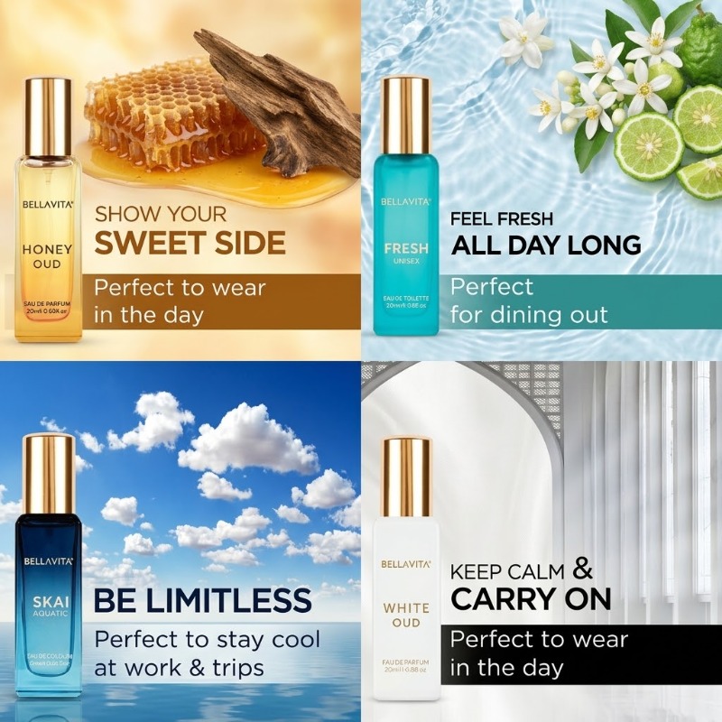 20MLx4 Unisex Mini Perfume Set - đánh giá và giá The Collection Perfume Fragrance